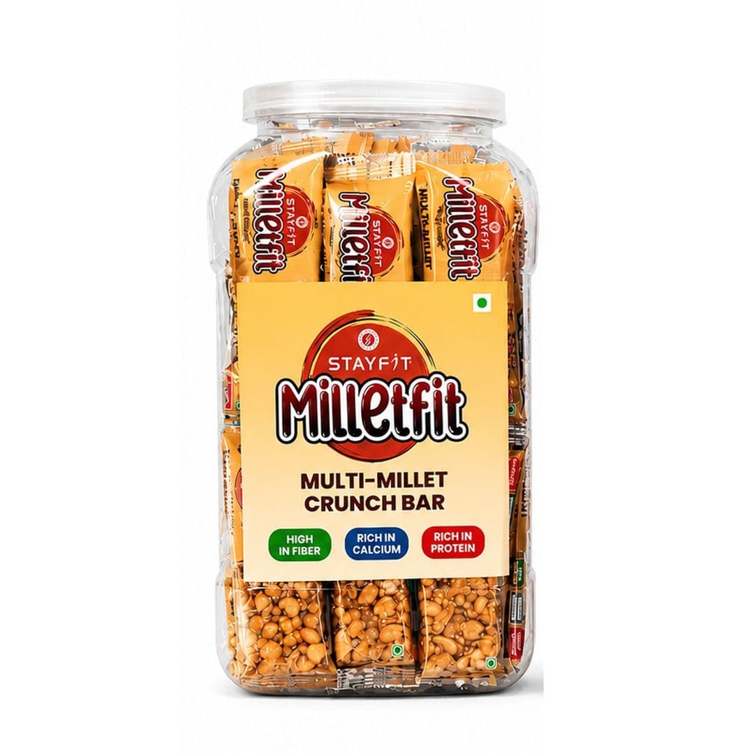 Stayfit MilletFit Multi-Millet Crunch Bar