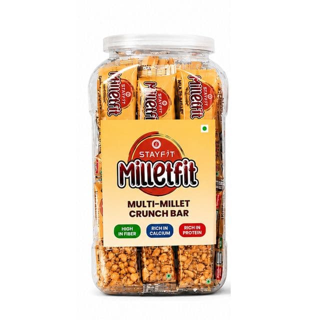 Stayfit MilletFit Multi-Millet Crunch Bar